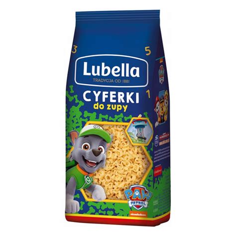 Lubella Makaron cyferki 350g Torimpex Toruń