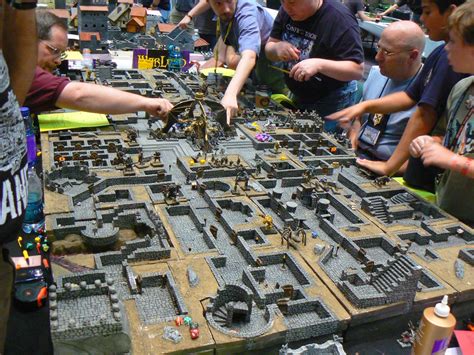 An elaborate dungeon setup | Is that Dwarven Forge terrain? … | Flickr