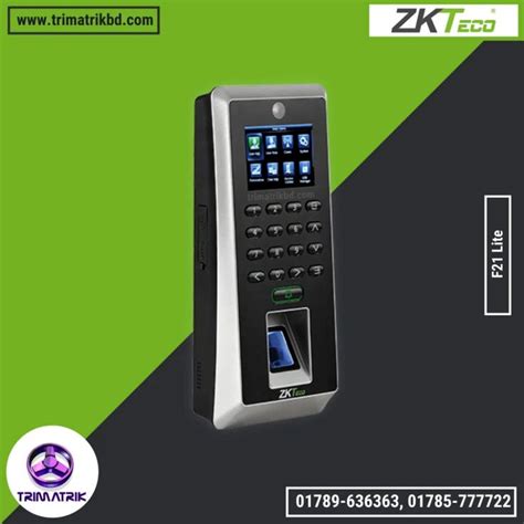 Zkteco F Lite Time Attendance And Access Control Terminal Access