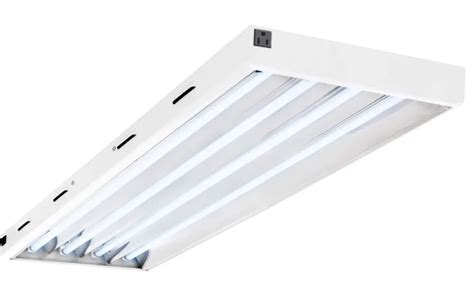 Indoor Horticulture High Output T5 Fluorescent Grow Light Reflector Fixture With 24w 24 Watt 2ft