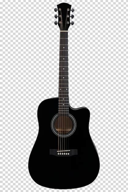 Guitarra Guitarra Guitarra Guitarra Guitarra Una Guitarra Negra Png