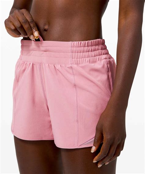 Lululemon Hotty Hot Short High Rise Long Pink Taupe Lulu Fanatics