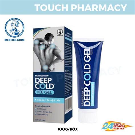 Mentholatum Deep Cool Gel Ice Gel Therapy 100g Lazada