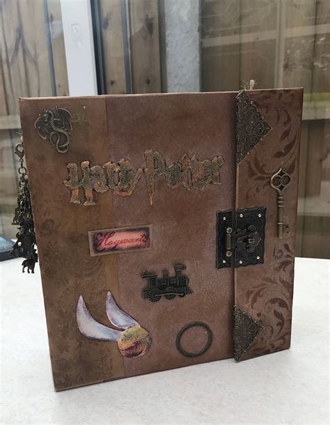 Handmade Harry Potter Scrapbook Album By Lovelylauraashley On Etsy