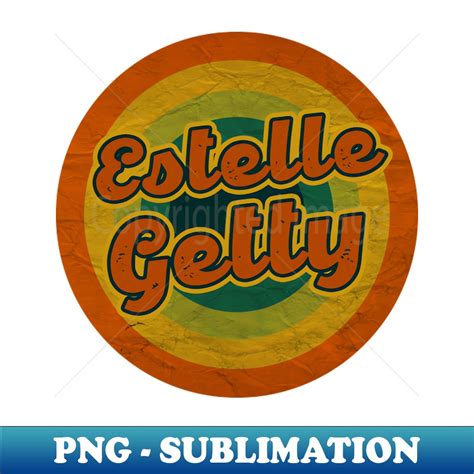 Estelle Getty Retro Png Sublimation Digital Download Def Inspire