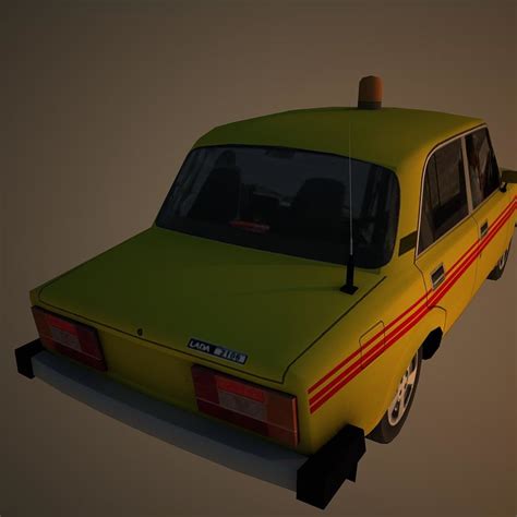 ЛАДА КРАСНАЯ 3D Модель $55 - .max - Free3D
