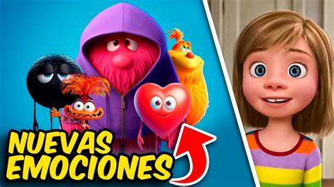 ESTAS Son Las NUEVAS EMOCIONES De INTENSAMENTE 2 YouTube