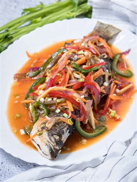 Filipino Escabeche Filipino Style Sweet And Sour Fish Riverten Kitchen