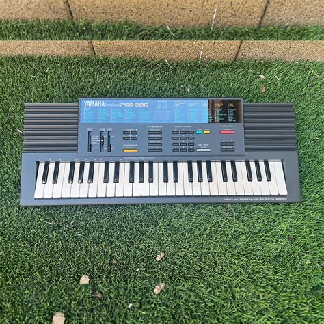 Yamaha Pss Keyboard Fm Synth With Original Box And Manual Reverb