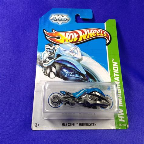 Hot Wheels Max Steel Motorcycle Shopee Malaysia
