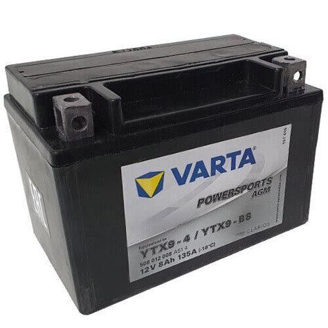 Batterie F R Kymco Venox R Varta Tx Bs Ytx Bs Agm