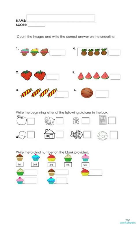 Titleworksheet Interactive Worksheet Topworksheets
