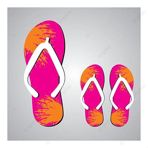 Colorful Flip Flops Set Fun Sand Blue Vector Fun Sand Blue Png And