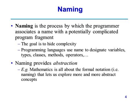 1 Chapter 5 Names Bindings Type Checking Scope 2 High Level