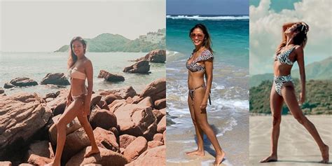 Foto Shanty Pakai Bikini Two Pieces Tubuhnya Yang Masih Bak Remaja