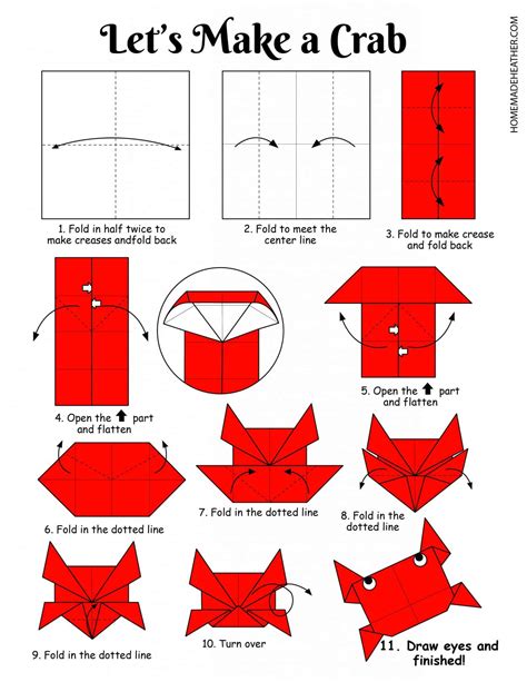 Free Origami Animal Printable Designs Homemade Heather