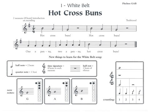 Music With Mr Barrett Hot Cross Buns