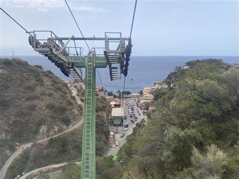 Taormina Cable Car Taormina Sicily Italy Tomabacic Flickr