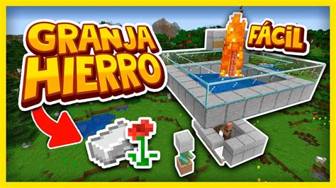 Granja De Hierro Sin Redstone F Cil Y Simple Tutorial Minecraft