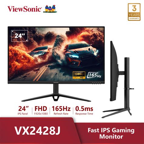 Viewsonic Vx2428j 238 Vx2728j 27 Ips Fhd 165hz 05ms Freesync