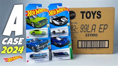 Unboxing Hot Wheels 2024 A Case Toy Network