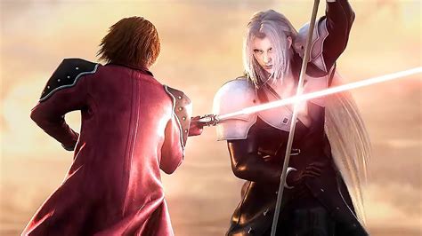 Sephiroth Vs Genesis 4K Full Fight Scene 2022 Crisis Core Final