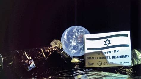 Israels Beresheet Spacecraft Crashes On Moon Bbc News