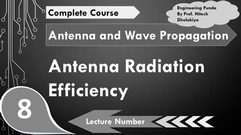 Antenna Radiation Efficiency Definition Basics Unit Formula