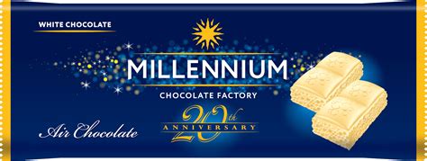 Шоколад Millennium белый пористый 80 г (4820075507619) – купить в ...