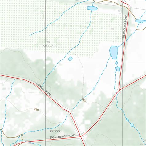 Burns Gully 9141 11 Map By Department Of Resources Avenza Maps