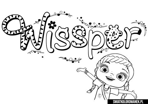 Wissper Coloring Kleurplaat Marker Ausdrucken Zeichnungen Sketch