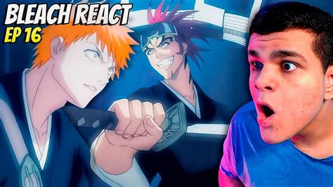 ICHIGO VS RENJI ASSISTINDO BLEACH PELA PRIMEIRA VEZ Episódio 16 REACT