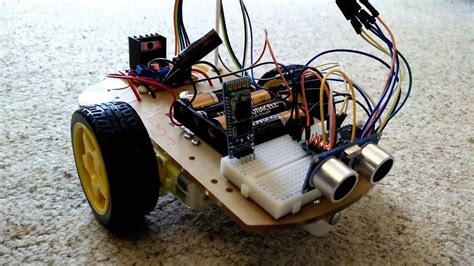 Arduino Robot Car With Obstacle Avoidance Youtube