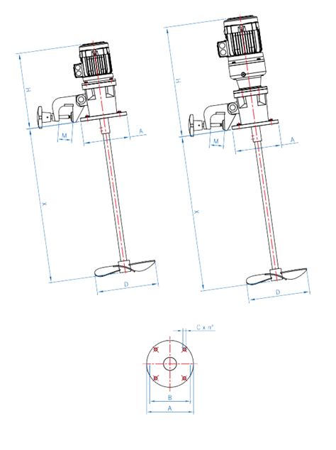 Sb Sbr Sbn Vertical Agitators Prosistek Engineering