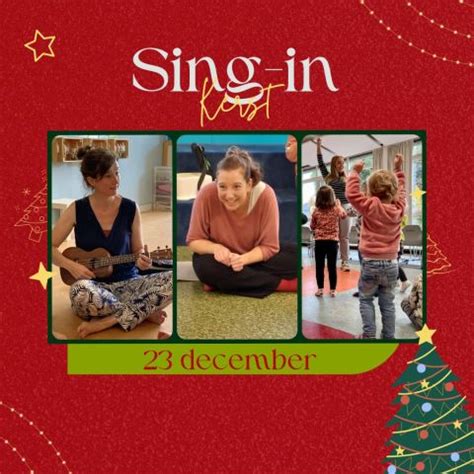 Kerst Sing In Voor Jonge Kinderen Zaterdag December