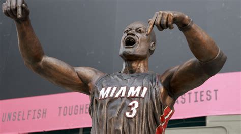 NTV Kenya Heat Honor NBA Star Dwyane Wade By Unveiling Statue Outside