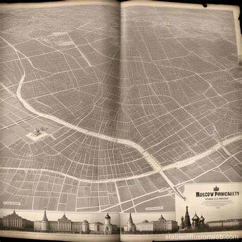 Map Of Moscow Principality Stable Diffusion Online