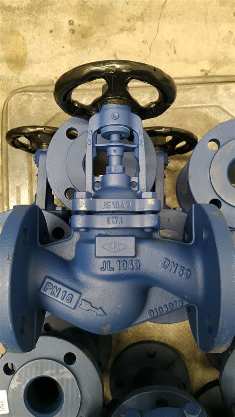 Ari Bellow Sealed Globe Valve Pn Cast Iron Rf