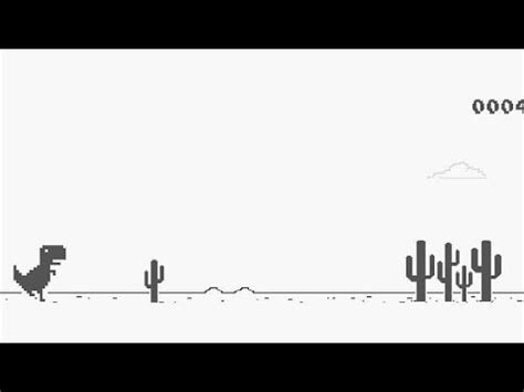 Динозаврик гугл спидран - YouTube