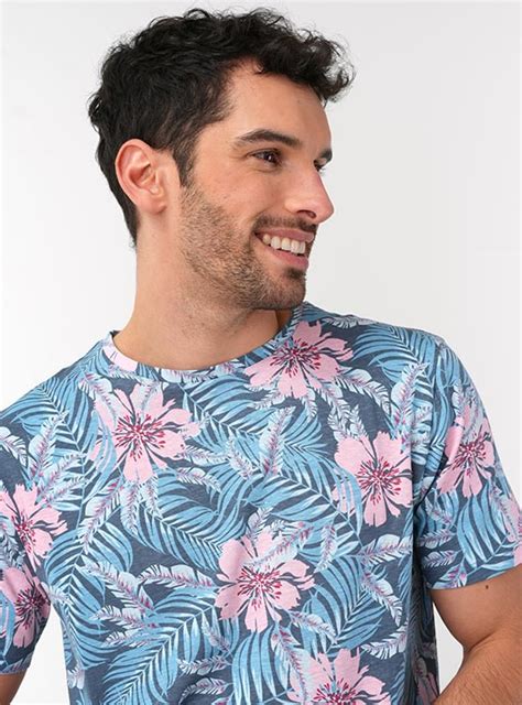 Ripley Polera Regatta Manga Corta Cuello Redondo Print