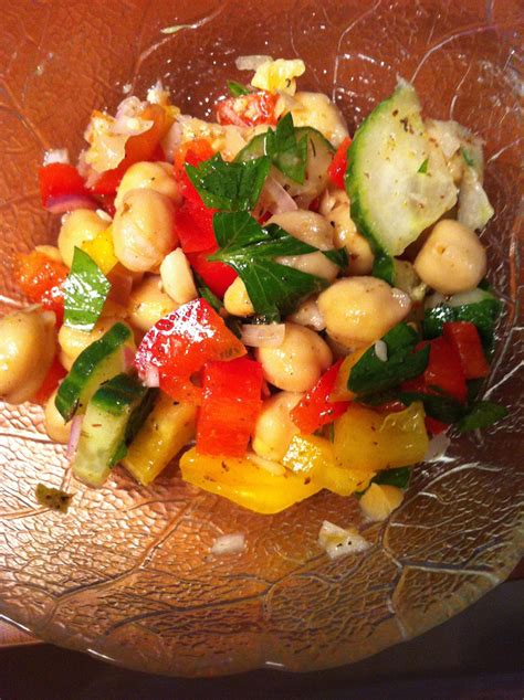 Lebanese Chickpea Salad A Seat At The Table