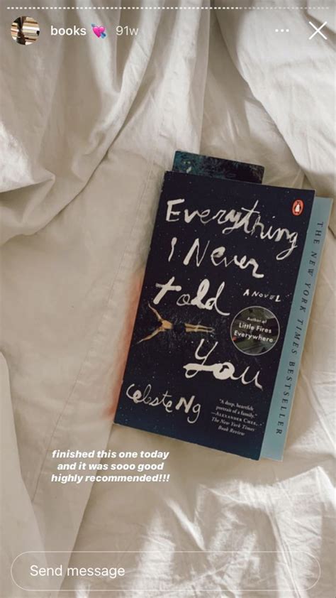 Everything I Never Told You By Celeste Ng Artofit