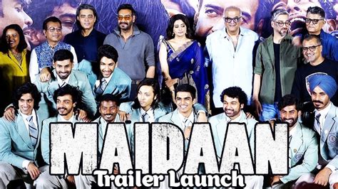 UNCUT Maidaan Trailer Ajay Devgn Priyamani Amit Sharma Boney K