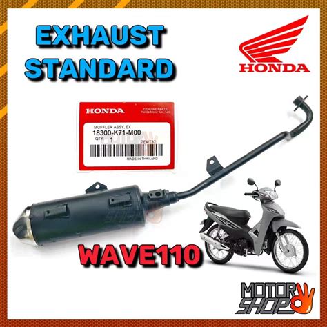 Standard Exhaust Honda Wave X Wave X Wave Wave Ex