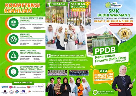 BROSUR PPDB 2022 2023 SMK BUDHI WARMAN 1