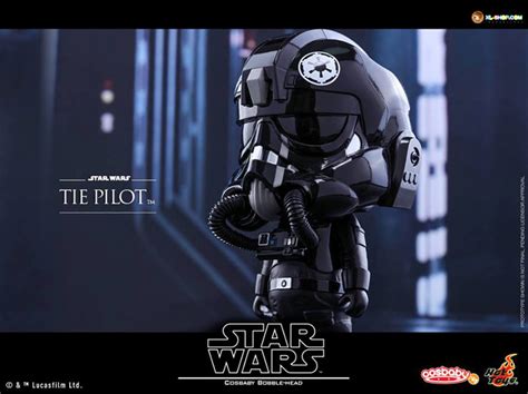 Hot Toys Cosb Star Wars Cosbaby S Bobble Head Series Tie Pilot