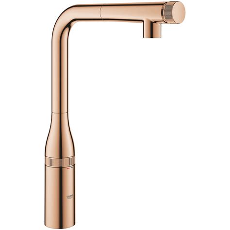 Grohe Essence Smartcontrol Warm Sunset Pullout Kitchen Sink Mixer Tap