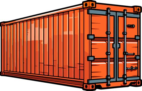 AI Generated Container Clipart Design Illustration 36519830 PNG