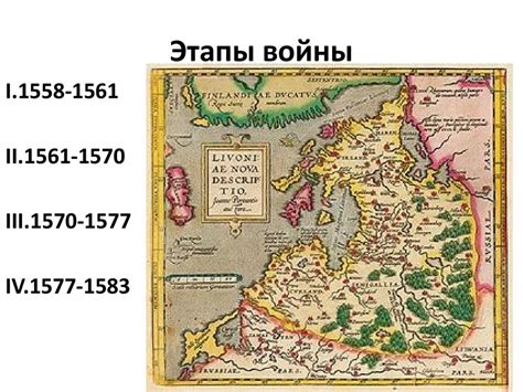 Ливонская война (1558-1583) - online presentation