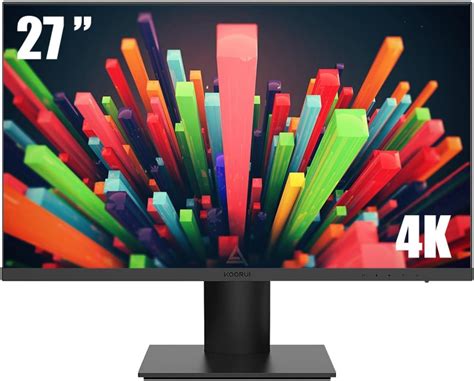 Amazon KOORUI Monitor De Computadora Ultrafino IPS 4K UHD